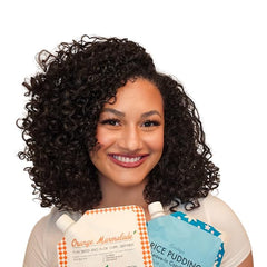 Ecoslay Orange Marmalade gel on shelf shows shine and bounce.