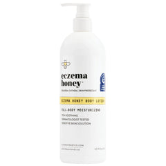 ECZEMA HONEY oatmeal body lotion bottle – creamy texture supports eczema relief