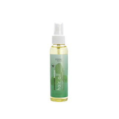 EDEN BodyWorks Peppermint Tea Tree Hair Oil bottle-pour offers quick absorption and cooling scalp relief.