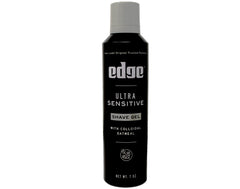 Edge Ultra Sensitive Shave Gel 7oz pack2 display emphasizes value and two-pack convenience