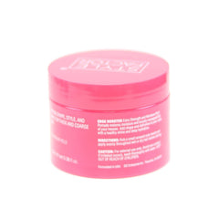 EDGEBOOSTER Style Factor Pomade on hair delivers sleek, defined texture.