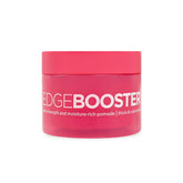 EDGEBOOSTER Style Factor Pomade jar demonstrates maximum hold for thick, coarse hair.