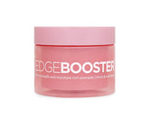 Edge Booster Style Factor Pomade Pink Sapphire bottle showing moisture-rich hold for thick hair