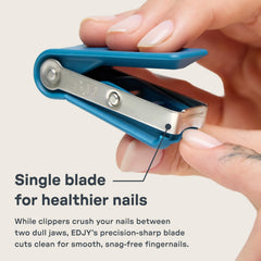 EDJY Fingernail Cutter ergonomic design for comfortable control during use.