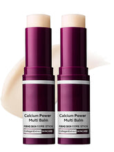 EELHOE calcium multi balm pack demonstrates two-pack convenience for on-the-go firming and hydration.