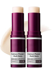 EELHOE calcium multi balm pack demonstrates two-pack convenience for on-the-go firming and hydration.