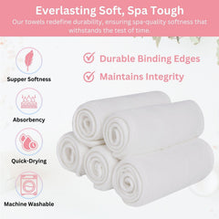 Efforest facial towel heat-retention spa keeps treatments warm for product removal.