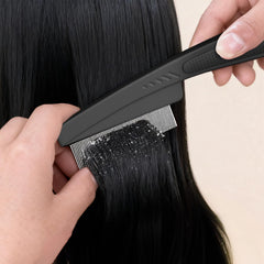 EHBELIF fine-tooth dandruff comb removes fine residue for a cleaner, refreshed look.