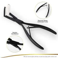EHDIS bangs pad shows soft support during tape placement for comfort