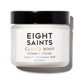 Eight Saints Cloud Whip bottle close-up for hydration and brightening.