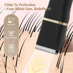 Eilveey IPX7 waterproof trimmer for wet or dry use in shower