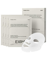 EIOM Trouble Patch Mask full-face-application showing full-coverage oil control.
