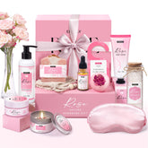 EIRNAY rose petal scented soy candle for calming ambience and relaxation