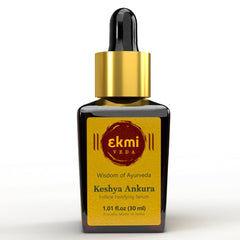 EKMIVEDA hair growth serum overnight bottle promotes scalp nourishment while you sleep