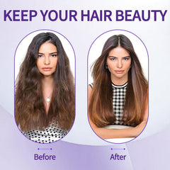 EKONAER Round Brush ventilated ceramic barrel speeds drying while protecting hair.