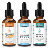 ELBBUB Age Defying Serum vitamin C bottle highlights hydration for a refreshed look