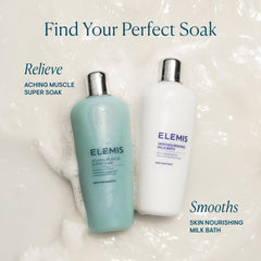 ELEMIS Aching Muscle Super Soak bath scene suggesting spa-like unwind after training