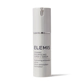 ELEMIS Dynamic Resurfacing Serum bottle shows daily brightening and antioxidant protection