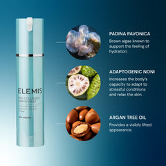 ELEMIS Padina pavonica quartz blend detail hints at marine firming ingredients.