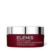 ELEMIS Pro-Collagen Black Cherry Cleansing Balm jar for gentle makeup removal and nourishment.
