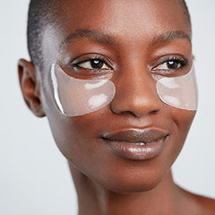 Texture detail of ELEMIS Pro Collagen Eye Mask for smoothing fine lines.