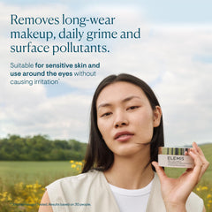 ELEMIS cleansing balm applied to face in circular massage for effective cleansing