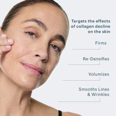 ELEMIS Pro-Collagen Future Restore Serum pump shown, enabling precise, mess-free application.