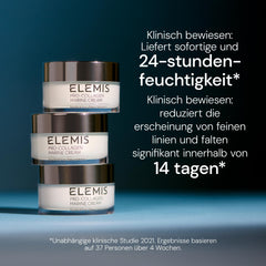 ELEMIS Pro-Collagen Marine Cream on the face during application smoothing and hydrating skin
