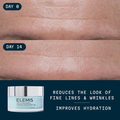 Elemis Pro-Collagen Marine Cream SPF 30 bottle close-up highlighting SPF 30