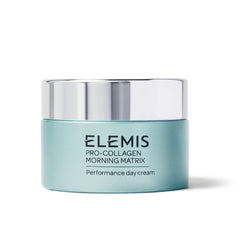 ELEMIS Pro-Collagen Morning Matrix 50ml jar closeup, premium texture for hydrated morning skin.