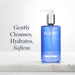 Closeup of rich lather from ELEMIS Revitalize-Me Shampoo