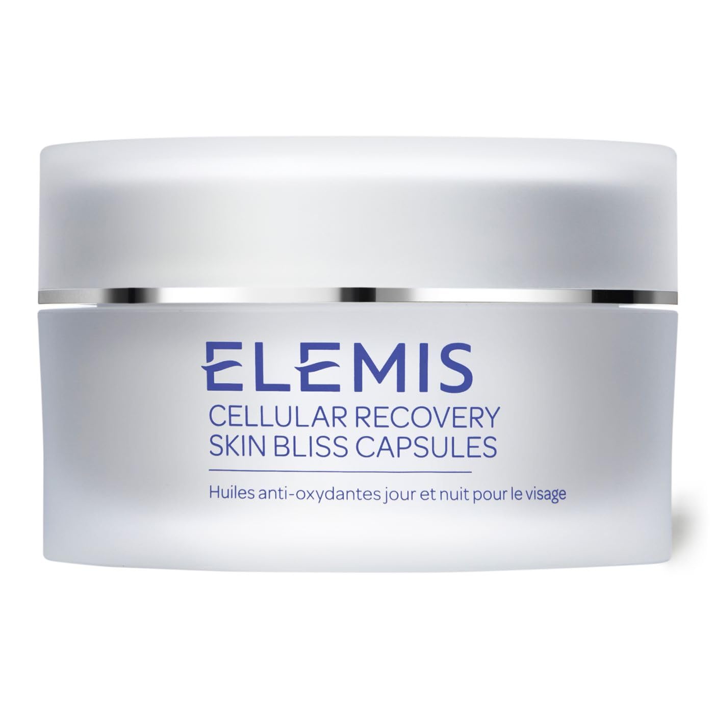 Elemis Skin Bliss Capsules packaging showing premium antioxidant oils for daily skin care.
