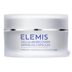 Elemis Skin Bliss Capsules packaging showing premium antioxidant oils for daily skin care.