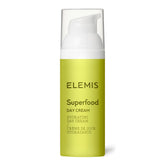 ELEMIS Superfood Day Cream jar with creamy texture for daily hydration.