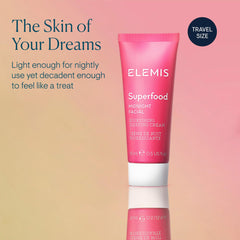 ELEMIS Midnight Facial application demonstrates smooth massage on neck and face.