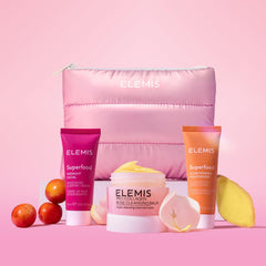 ELEMIS Rose Cleansing Balm being massaged into skin for nourishing cleansing
