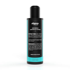 Elepure Natural Magnesium Lotion top view shows scent-free, pure ingredients.
