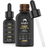 Elevate Hair Regrowth Treatment bottle showing formulation for hair recovery.