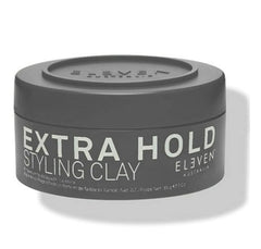 Eleven Australia extra hold clay close-up highlights texture and matte finish