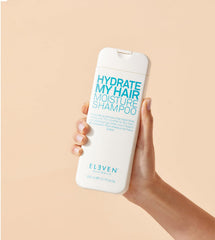 ELEVEN AUSTRALIA Hydrate My Hair ingredients showcase cucumber and quinoa for nourishment.