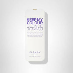 ELEVEN AUSTRALIA Keep My Colour Blonde Shampoo after-use hair tone reveals bright blonde