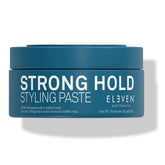 ELEVEN AUSTRALIA Strong Hold Paste bottle close-up showing matte finish and all-day hold