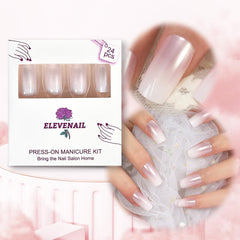 Elevenail nail art tools included help you apply nails neatly.