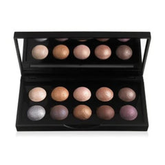 e.l.f. Baked Eyeshadow Palette California swatches for versatile shimmer and depth in gold-brown tones