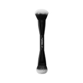 e.l.f. dual-ended brush front view showing both heads for easy use