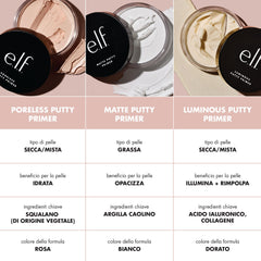 e.l.f. Poreless Primer tea tree ingredients image signals refreshing skin prep.