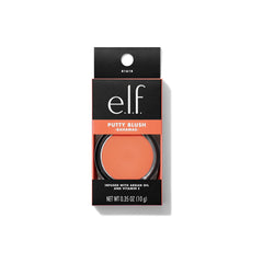 e.l.f. putty blush buildable color swatch for customizable glow