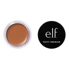 e.l.f. Putty Bronzer Golden Daze compact delivers a natural sun-kissed glow.