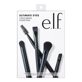 e.l.f. Ultimate Eyes 5 Piece Brush Set overview showing all brushes for eye makeup versatility.