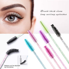 Elisel crystal brow brush set for precise eyebrow grooming